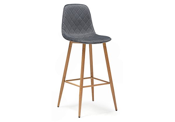 Барный стул Woodville Capri dark gray / wood 15132