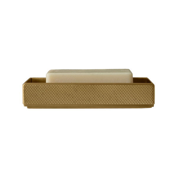 Мыльница Restoration Hardware Laval Soap Aged brass