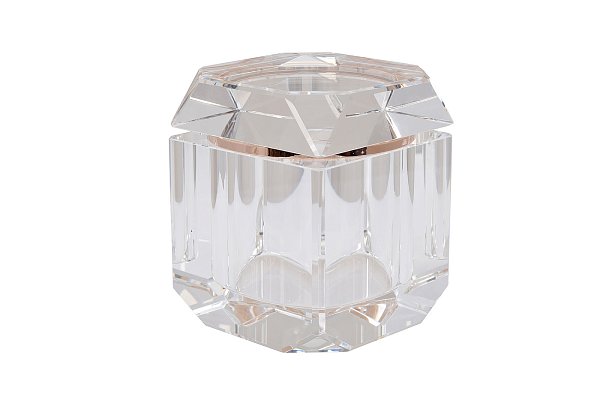 Шкатулка декоративная стеклянная Garda Decor XSSH1841