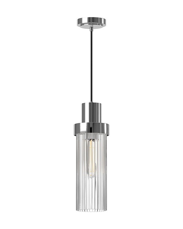 Серебряный подвесной светильник Сонома Louvre Home JJ11096-1DB