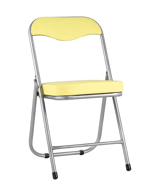 Стул складной ДЖОН металлик, желтый Stool Group