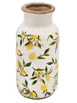 Ваза с лимонами Glasar C5613