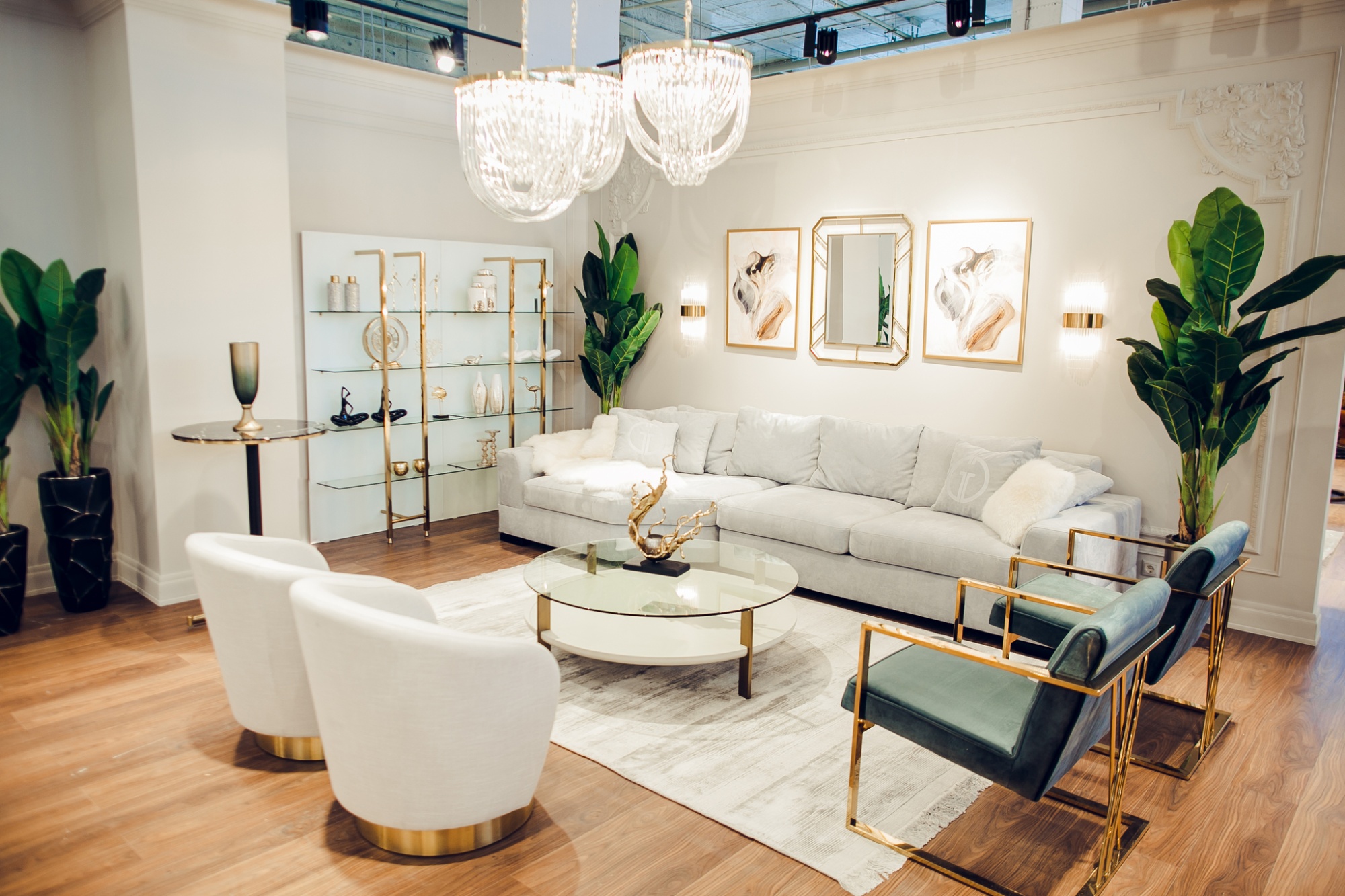 Ковер Bosconia 2х3м с бахромой, вискоза 100% Garda Decor 75-BCN-06 200*300