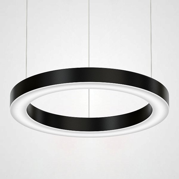 Люстра Light Ring Horizontal D50 Черный by ImperiumLoft