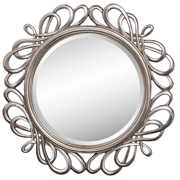 Зеркало в раме модерн Plexus Silver Art-Zerkalo FA106SL