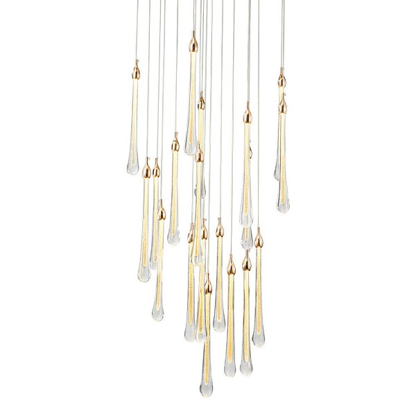 Подвесной светильник  Delight Collection Teardrop 19 gold