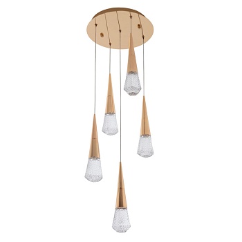 Каскадная люстра MODELUX ML.3315.5 GD