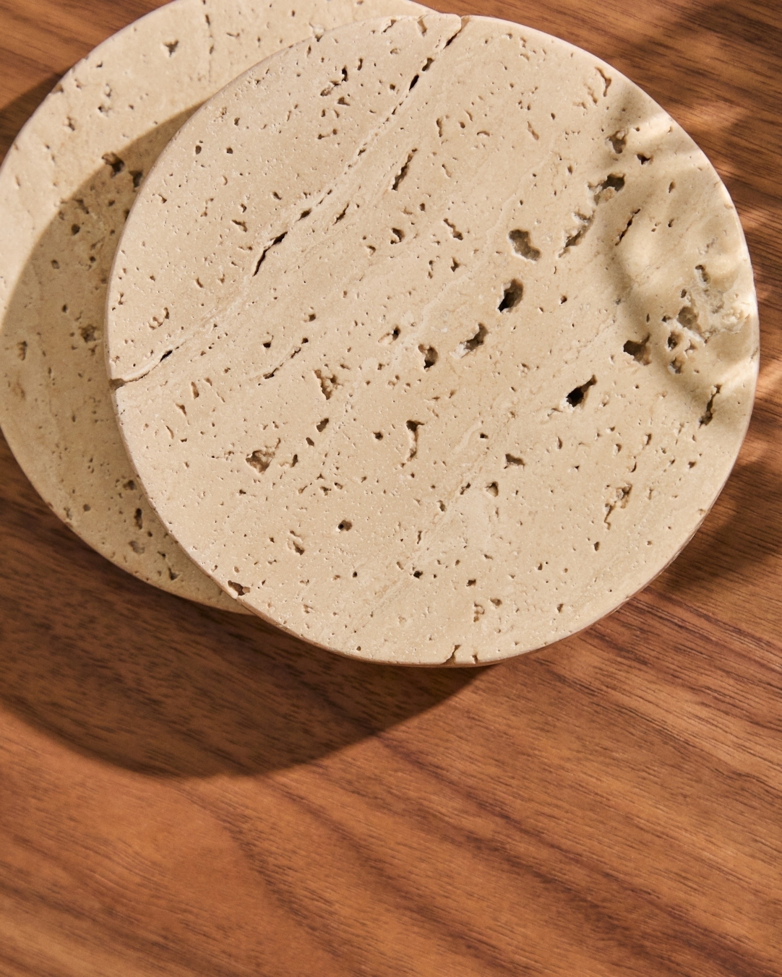 Набор Zera из 4  мраморных подставок бежевого цвета La Forma (ex Julia Grup)