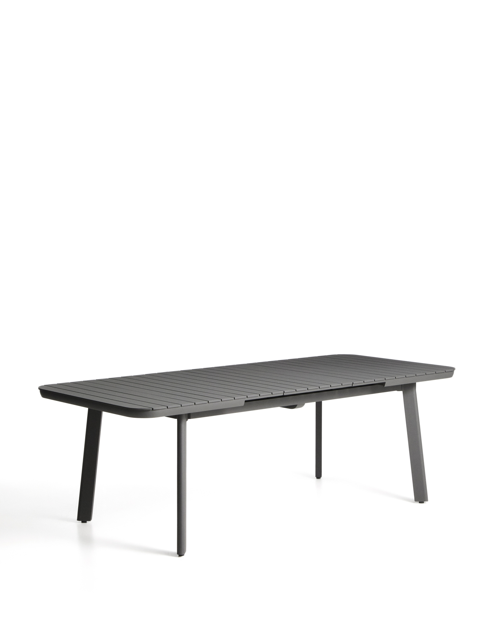 Раздвижной уличный стол Izola из алюминия с графитовой отделкой, 185 (235) x 100 см La Forma 482259