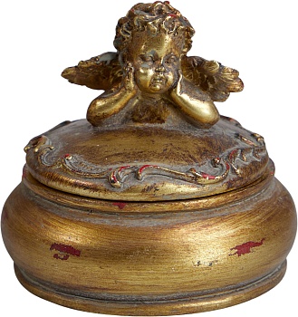 Шкатулка Ангел, под старину Glasar 28-049