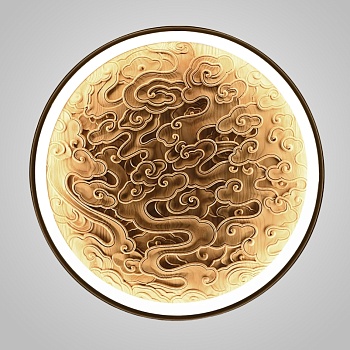 Настенный светодиодный светильник RODA WALL D40 Light Brown by ImperiumLoft