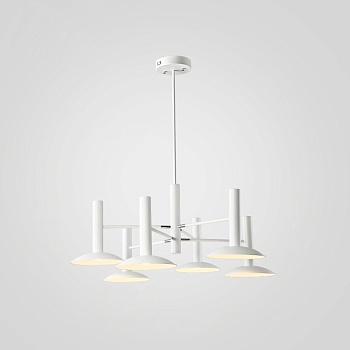 Подвесная люстра TAU L6 White by ImperiumLoft