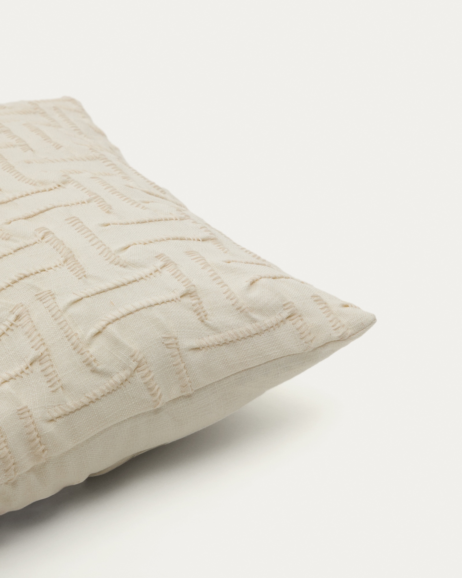 Lir Чехол для подушки из хлопка с вышивкой, бежевый 30 x 50 см La Forma (ex Julia Grup)