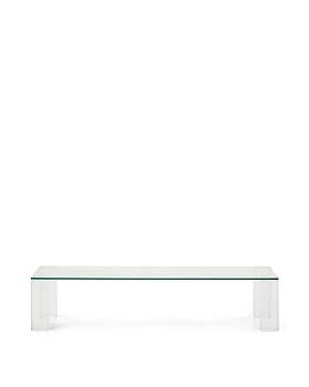 Журнальный столик Adularia из стекла прозрачного цвета 140 x 60 La Forma (ex Julia Grup)