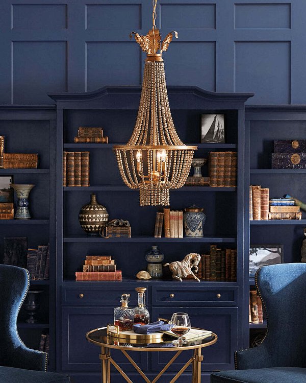 Люстра в классическом стиле Ромель Louvre Home LC963AGD