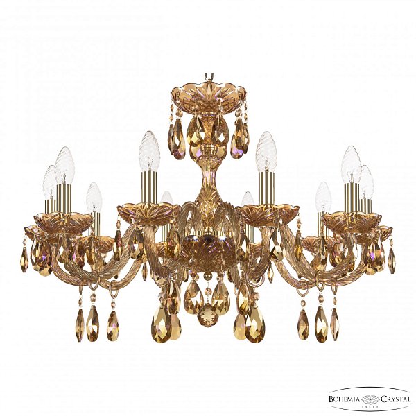Люстра хрустальная 117/10/240 G M777 Bohemia Ivele Crystal
