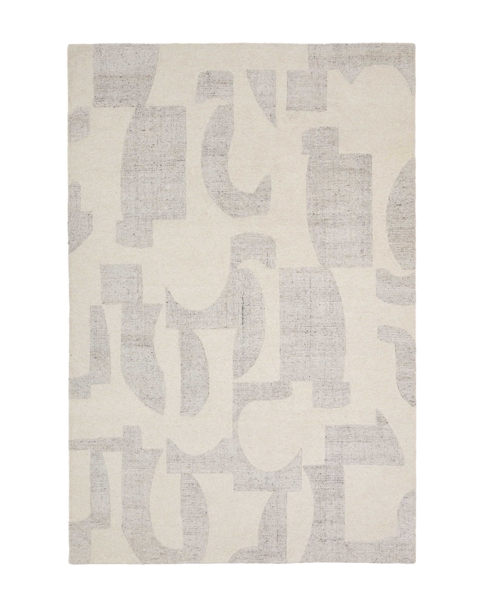 Серый жаккардовый ковер Norela из шерсти 300 x 200 см La Forma (ex Julia Grup)