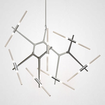 Люстра Агнес Chandelier Summer 14 Silver by ImperiumLoft