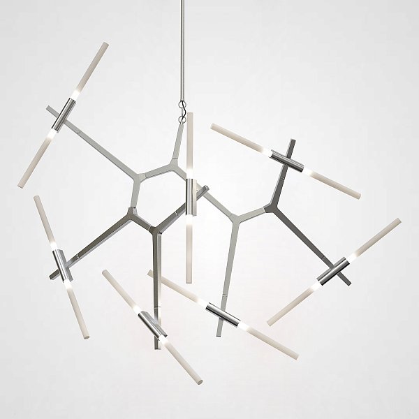 Люстра Агнес Chandelier Summer 14 Silver by ImperiumLoft