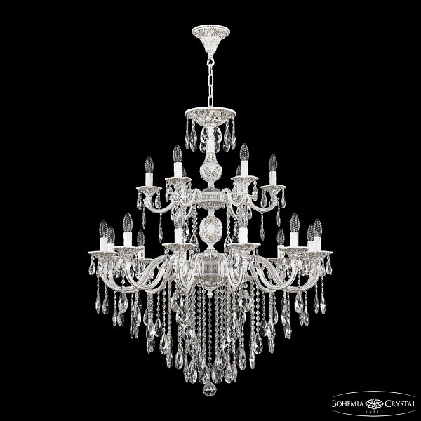 Люстра хрустальная AL78101/12+6/300/2D B WMG Bohemia Ivele Crystal