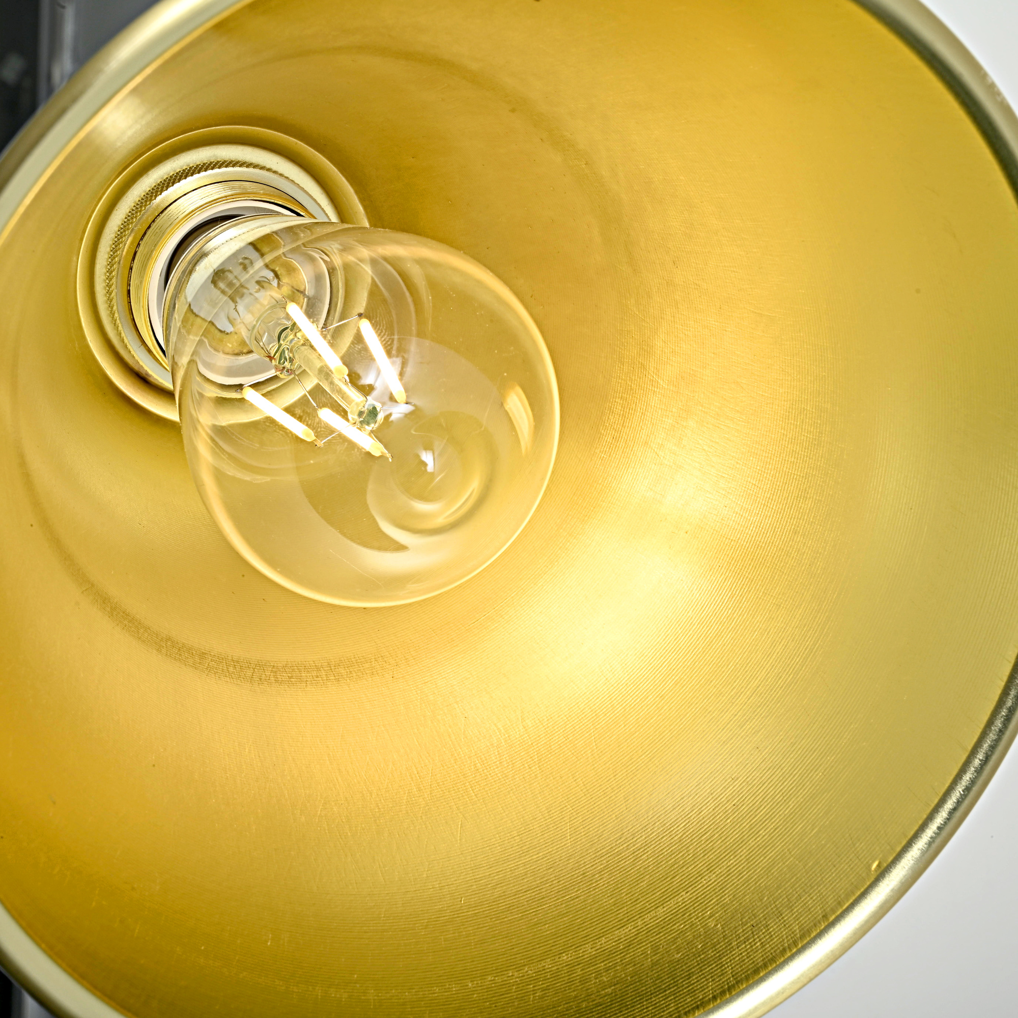 Бра Gloce Cone Shade Loft Industrial Metal Tall Gold By Imperiumloft