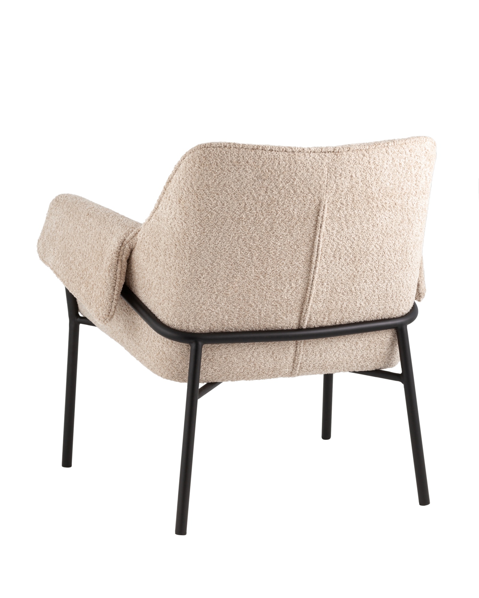 Кресло лаунж Бесс альпака бежевый Stool Group