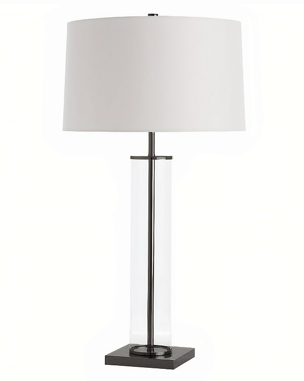 Черная настольная лампа Томас Louvre Home P2291TC