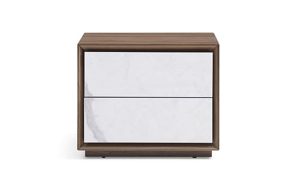 Тумбочка с керамическим фасадом Garda Decor 77IP-NS656