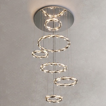 Подвесная люстра JENNIFER D40+50+60+40+80+40 by ImperiumLoft