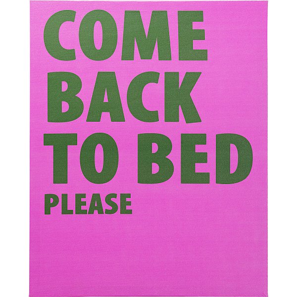 Картина в раме Come Back To Bed 40x50 см KARE 56300