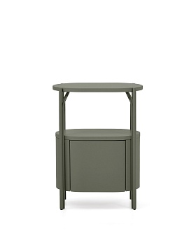 Тумба для ванной Arely из стали и зеленого лака 60 x 40 см La Forma (ex Julia Grup)