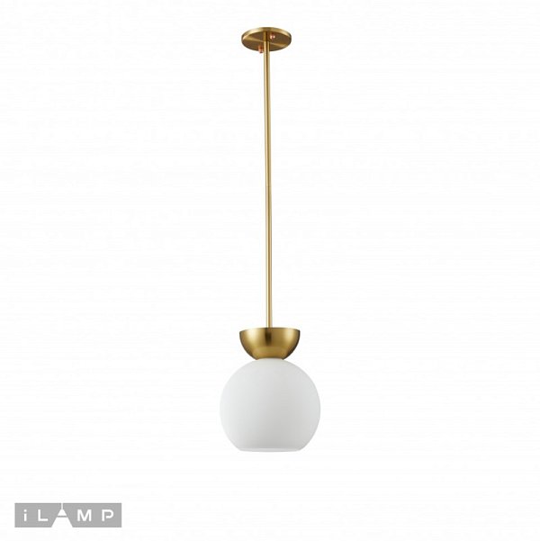 Подвесной светильник iLamp P6079-1 GD+WH