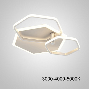 Потолочный светильник EDGON S White Трехцветный свет by ImperiumLoft