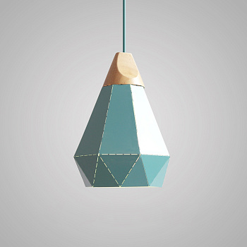 Подвесной светильник EDGE D22 A Green by ImperiumLoft