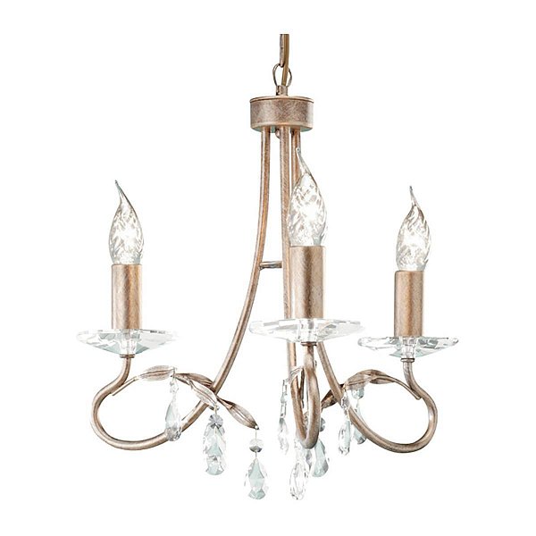 Люстра Elstead CRT3 SILVER/GOLD