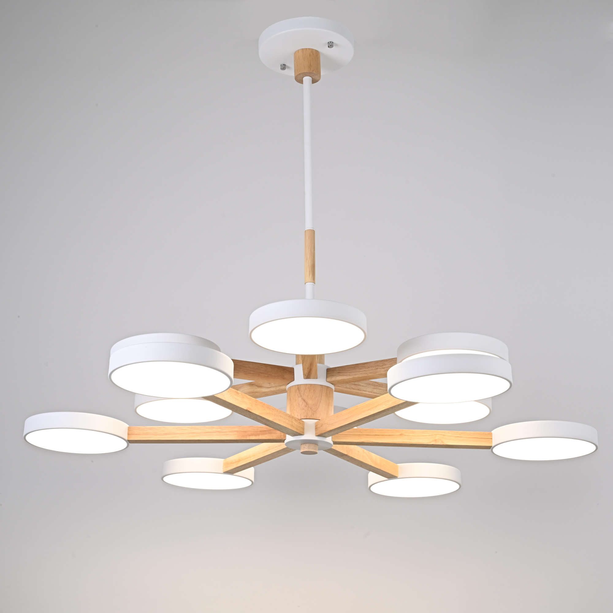 Подвесная люстра TURNA DBL L12 White by ImperiumLoft