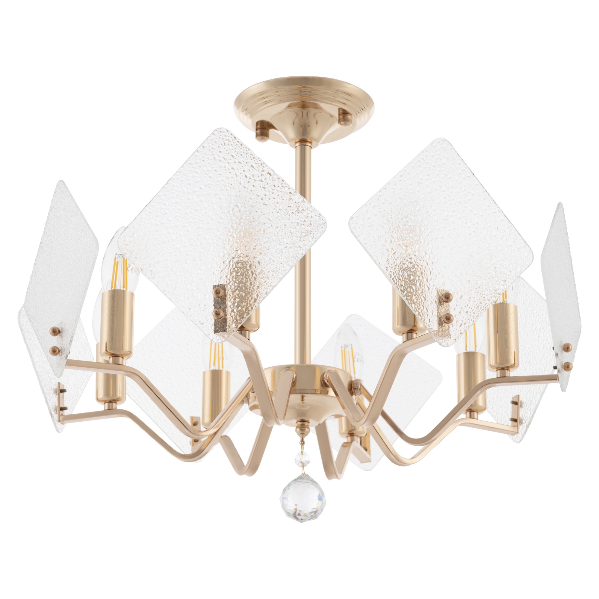 Люстра 376309/8/500 GD Arte Milano