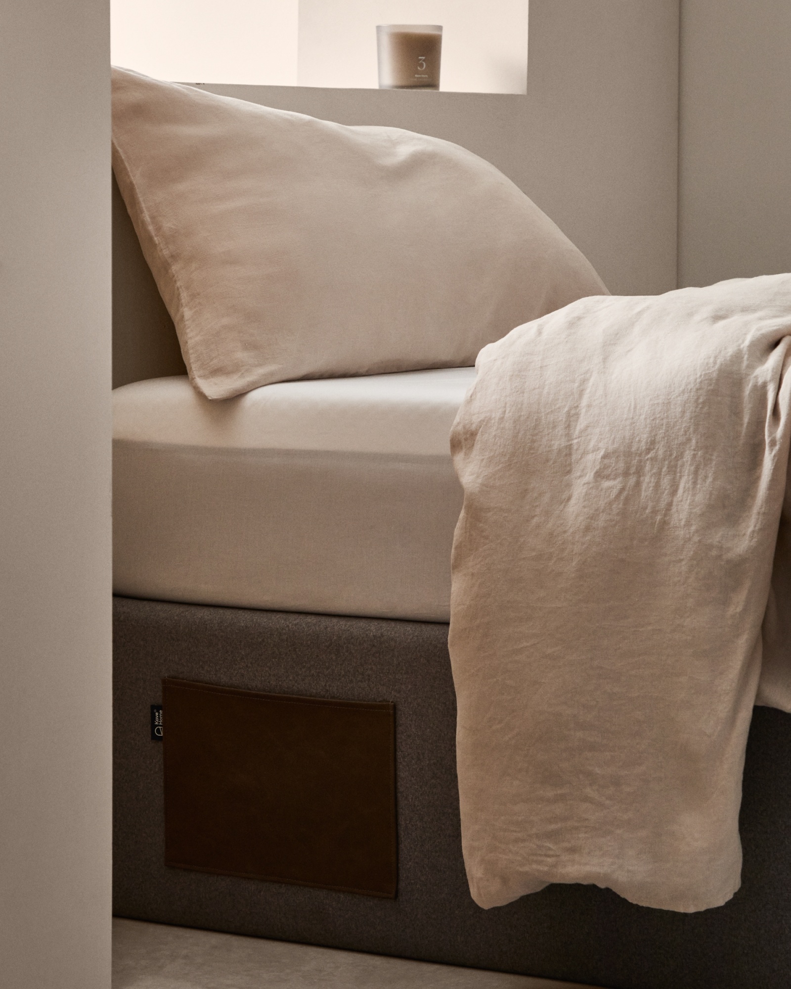 Кровать Matters c ящиком для хранения 90х190 графит La Forma (ex Julia Grup)