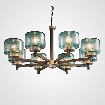 Подвесная люстра POT D82 Blue by ImperiumLoft