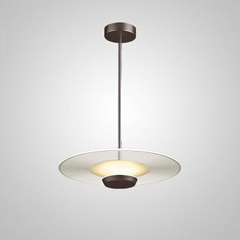 Потолочный светильник AMOS D50 Black by ImperiumLoft