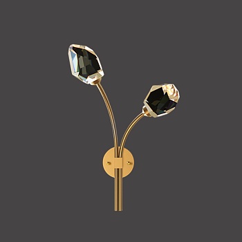 Настенный светильник CRISTEL C WALL L38 Right Brass by ImperiumLoft