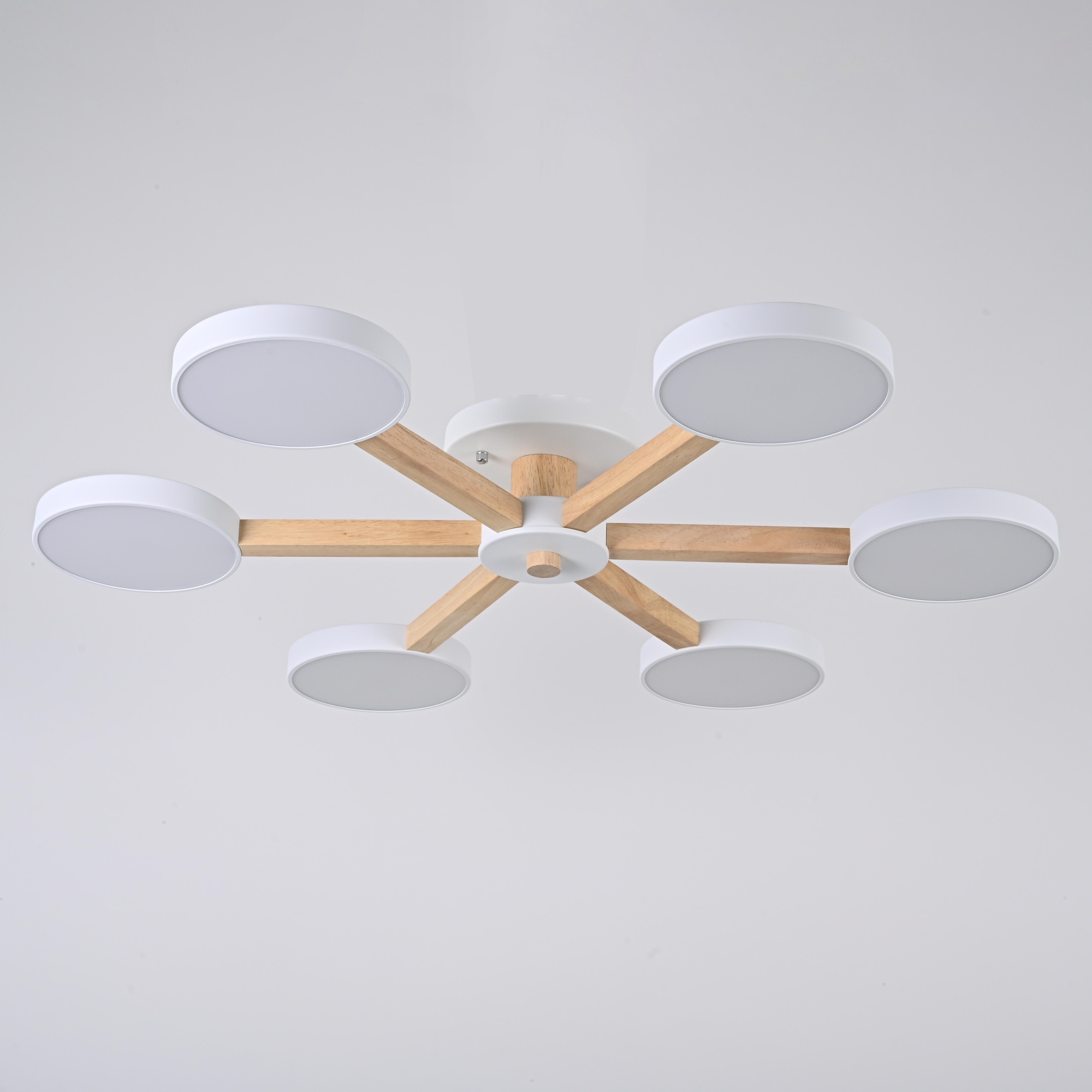 Потолочная люстра TURNA 6 White by ImperiumLoft