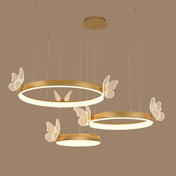 Подвесная люстра BABETTA D D Brass by ImperiumLoft