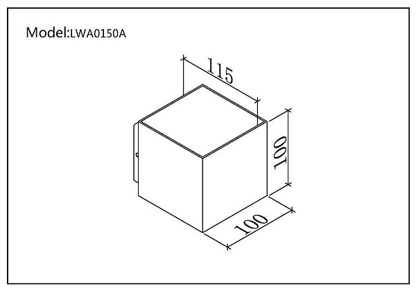 Светильник настенный DesignLed LWA0150A-WH-WW