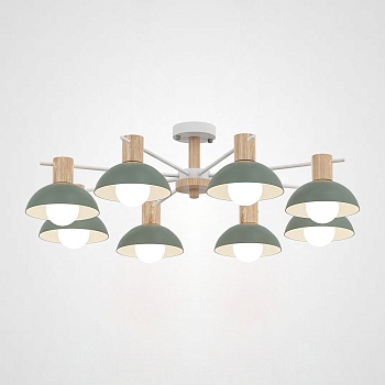 Люстра на штанге DOS D83 Green by ImperiumLoft