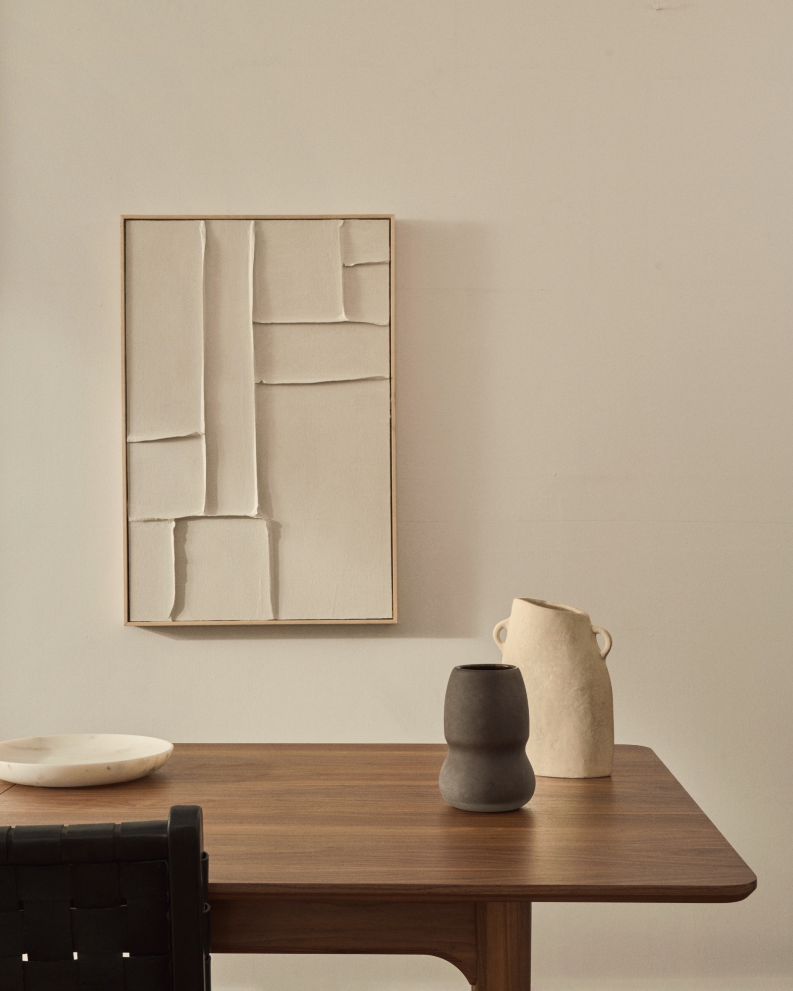 Стол раздвижной Elan из шпона и массива ореха 200 (260) x 100 La Forma (ex Julia Grup)