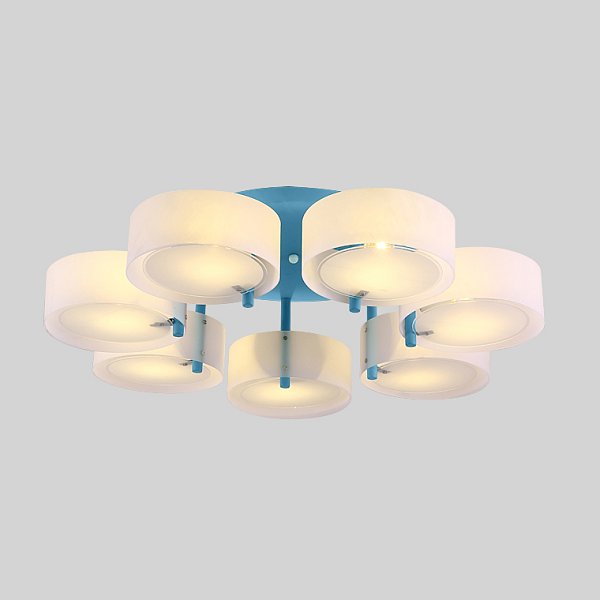 Потолочная люстра HEDDA D86 Blue by ImperiumLoft