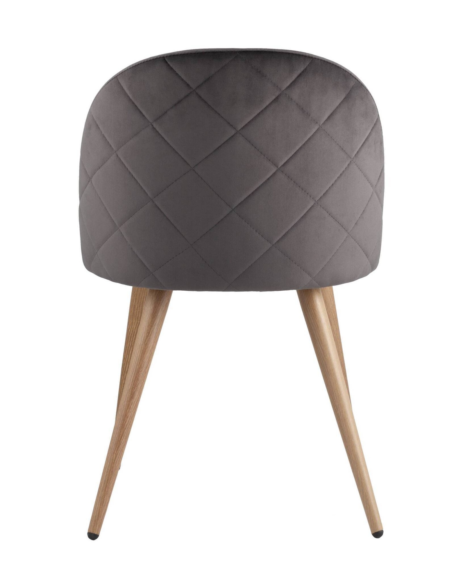 Стул Лион велюр с ромбами серый Stool Group