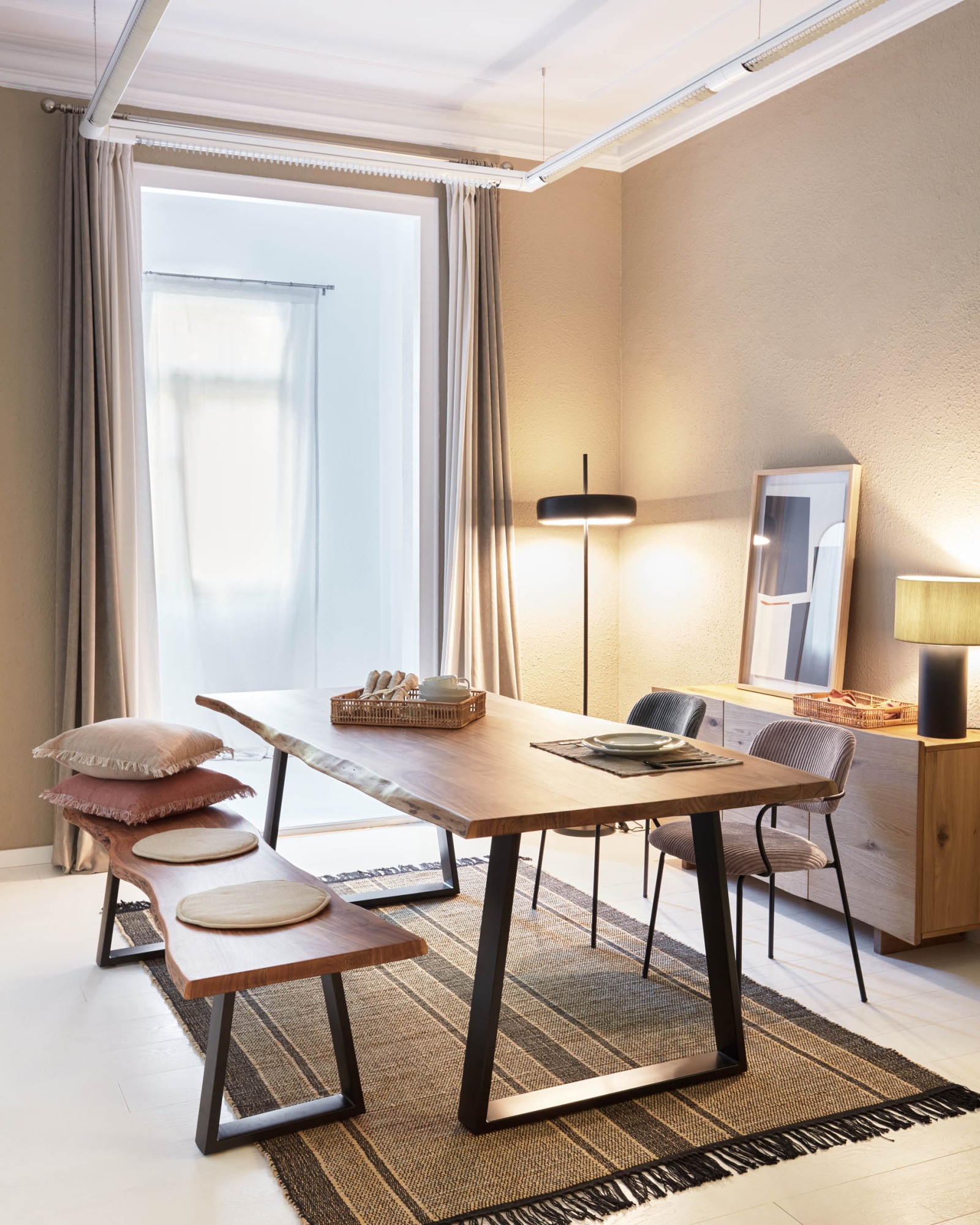 Brunilda черно-коричневый ковер 160 x 230 см La Forma (ex Julia Grup)