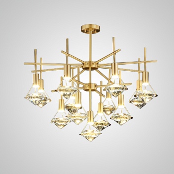 Потолочная люстра GLASGOW CH L13 by ImperiumLoft